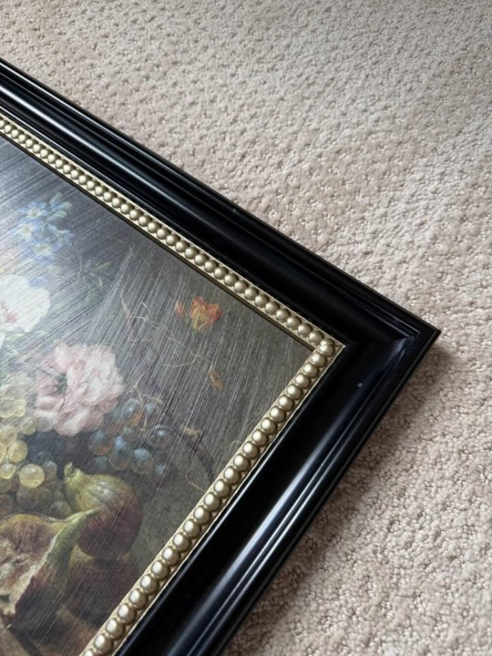 Floral and Fruit Picture Art Framed Painting - Picture 4 of 7